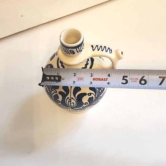 Vintage small Korond Polish pottery jug vase - Picture 3 of 8